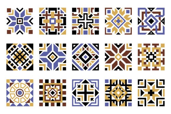 Abstract Ethnic Patterns Graphics Review