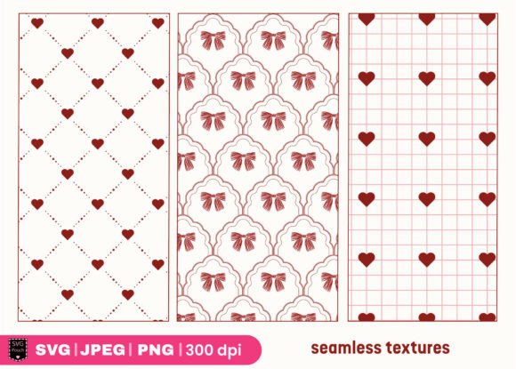 Coquette Valentine Patterns Graphics Review