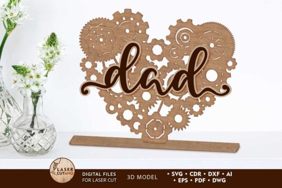 Dad Decorative Multilayer Template Review