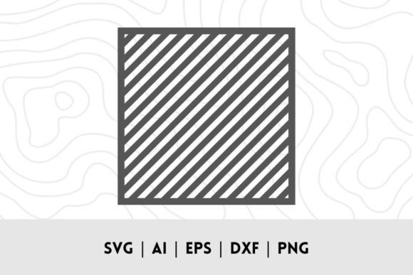 Diagonal Stripes Pattern Stencil Review: Crafts Graphics Asset