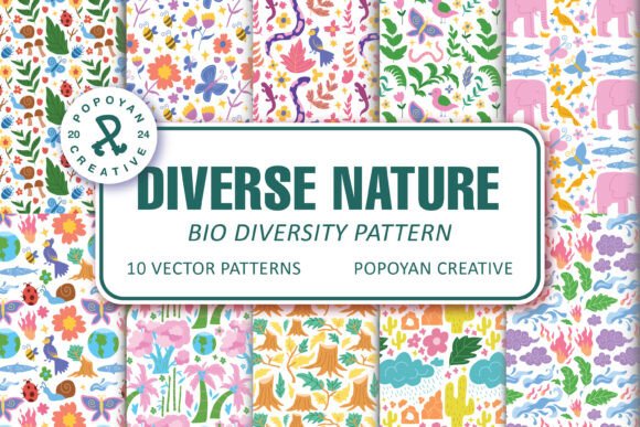 Diverse Nature Graphics and Patterns Review