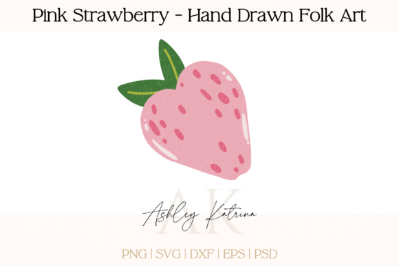 Pink Strawberry Folk Art Embroidery Review