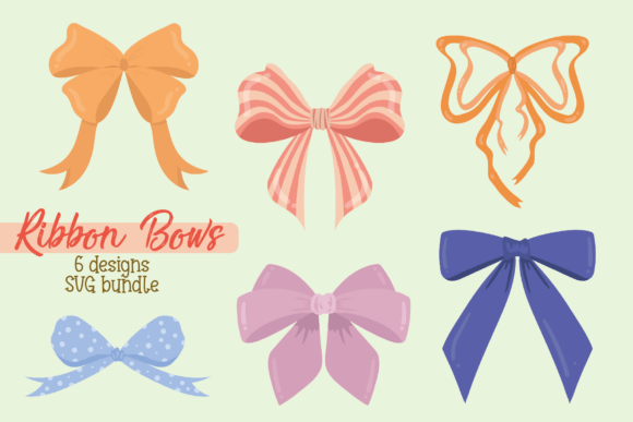 Ribbon Bows Bundle II: Craft Graphics That Sell