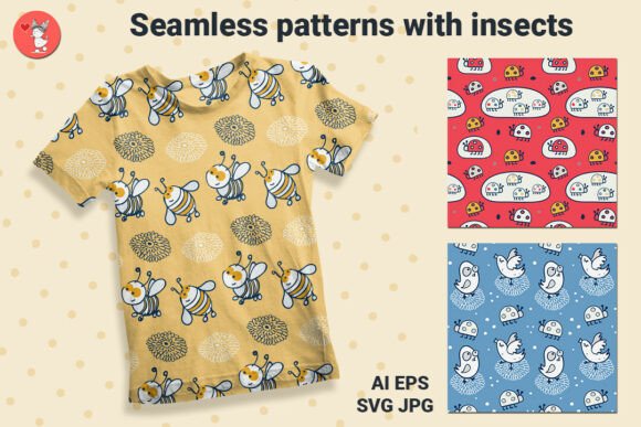 Seamless Patterns with Insects Review